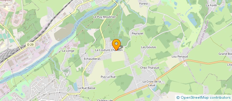 localisation de l'entreprise F.C. CONSTRUCTIONS à PANAZOL