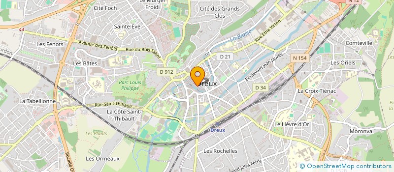 localisation de l'entreprise F.C.D.G. à DREUX