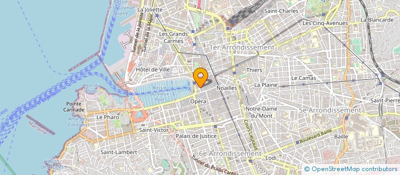 localisation de l'entreprise F.C.F.B à MARSEILLE