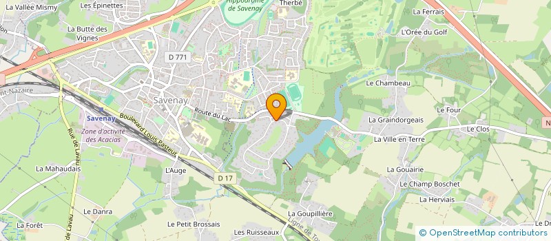 localisation de l'entreprise F.C.F. FRANCE - FESTIV'44 à SAUTRON