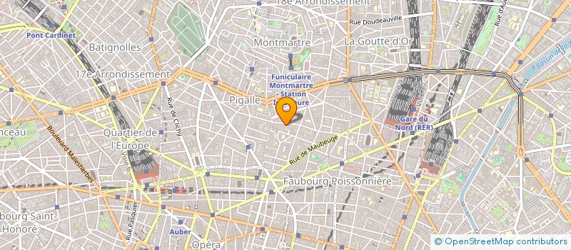 localisation de l'entreprise F.C. FIGHTCLUB à PARIS