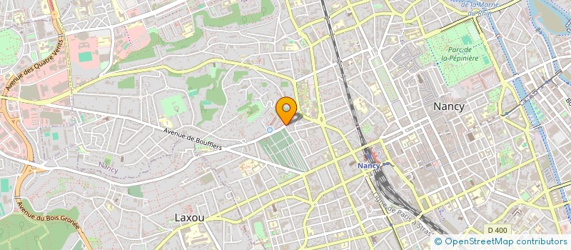 localisation de l'entreprise F.C.G. à NANCY