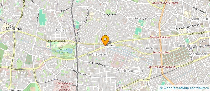 localisation de l'entreprise F C I PATRIMOINE  MERIGNAC