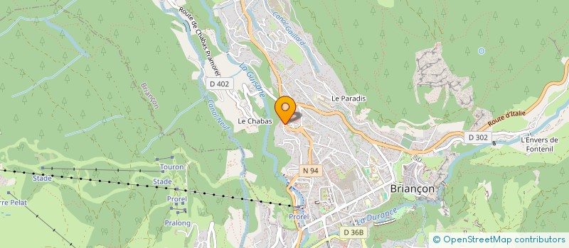 localisation de l'entreprise F.C IMMO à BRIANCON