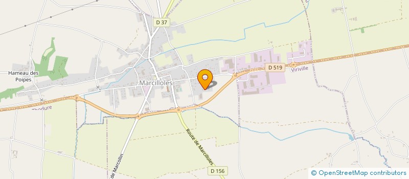 localisation de l'entreprise F.C.IMMO  MARCILLOLES