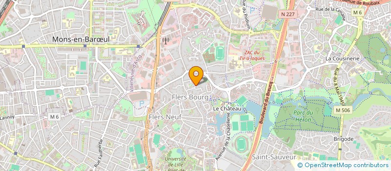 localisation de l'entreprise F&C IMMO CONSULT  VILLENEUVE-D'ASCQ