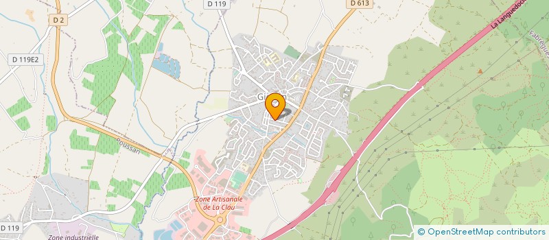 localisation de l'entreprise F.C.L  GIGEAN