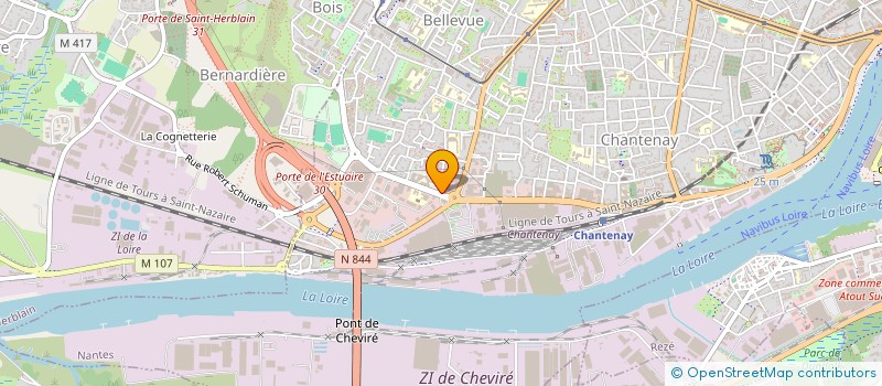 localisation de l'entreprise F.C.L.P.S. à NANTES