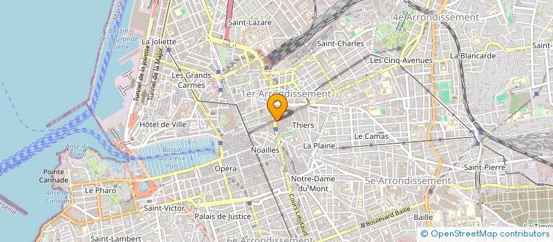 localisation de l'entreprise F C M à MARSEILLE