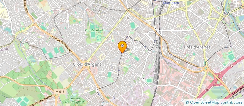 localisation de l'entreprise F C M à MONTPELLIER