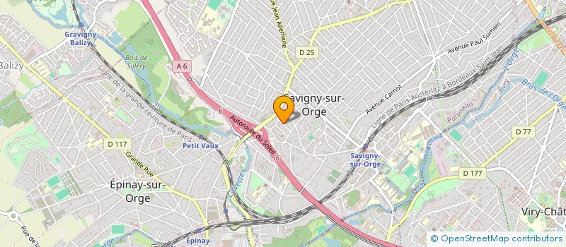 localisation de l'entreprise F.C.M. à SAVIGNY SUR ORGE