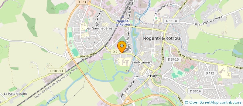localisation de l'entreprise F.C. MAX à NOGENT-LE-ROTROU