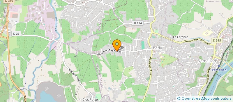 localisation de l'entreprise F.C.OLINVEST  CHARLY