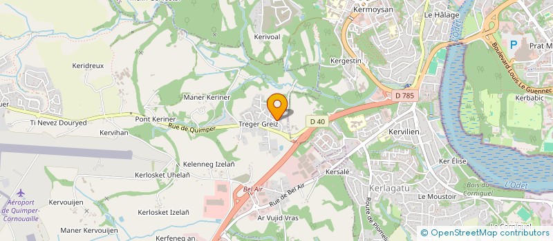 localisation de l'entreprise F.C.P INCENDIE  PLUGUFFAN