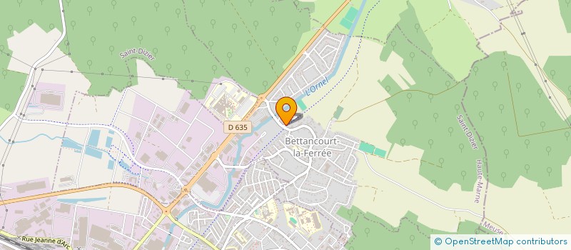 localisation de l'entreprise F.C.P.S. PROTECTION SECURITE à BETTANCOURT-LA-FERREE