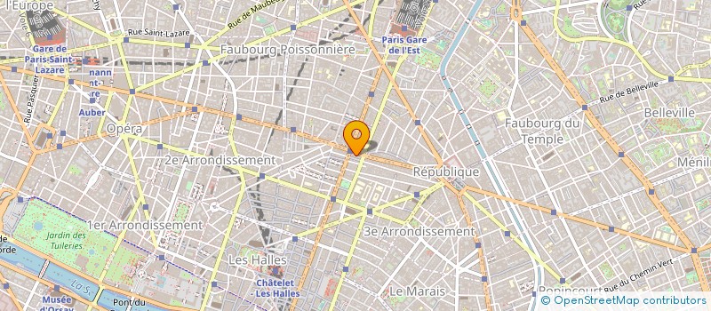 localisation de l'entreprise F.C. PAIN à PARIS