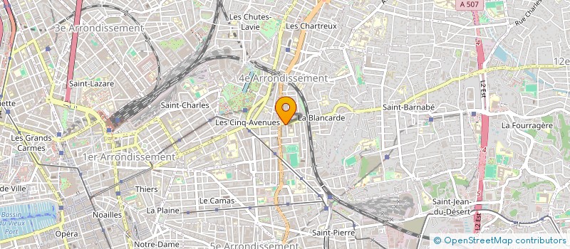 localisation de l'entreprise F.C PRO à MARSEILLE