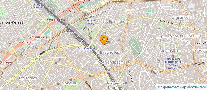 localisation de l'entreprise F.C.PRODUCTION à PARIS