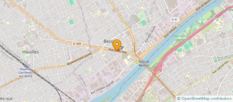 localisation de l'entreprise F C R à BEZONS