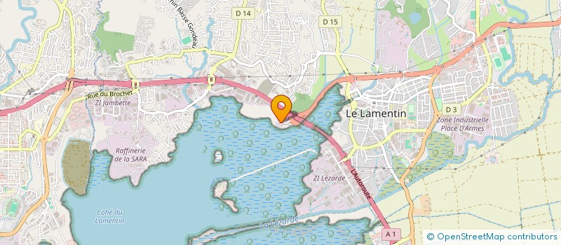 localisation de l'entreprise F C S FROID CLIMATISATION SERV  LE LAMENTIN