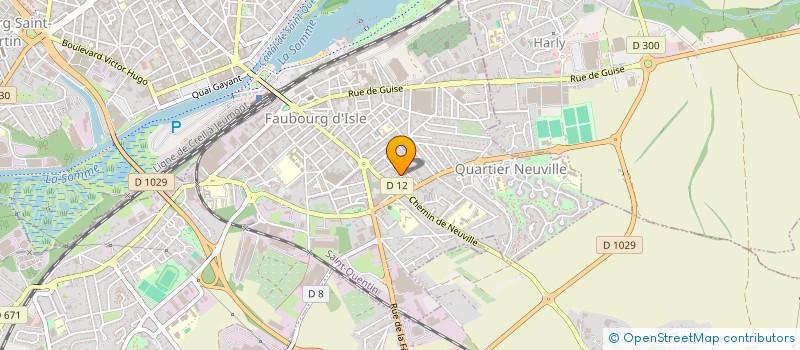 localisation de l'entreprise F.C SAINT-JEAN KENNEDY à SAINT-QUENTIN