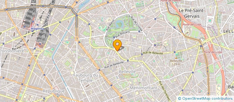 localisation de l'entreprise F C TRADING  PARIS