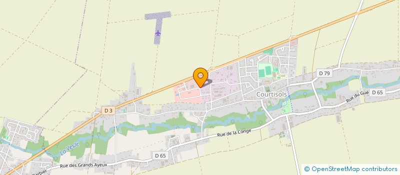 localisation de l'entreprise F.C.TRANSPORTS DEMENAGEMENTS COMMERCES  COURTISOLS