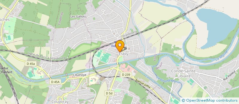 localisation de l'entreprise F C Y à ESBLY