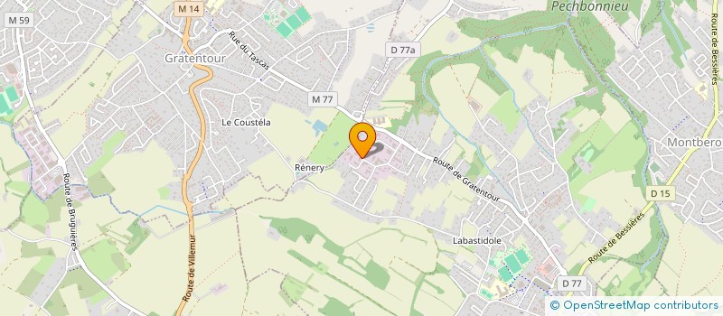 localisation de l'entreprise F & CO LOC à PECHBONNIEU