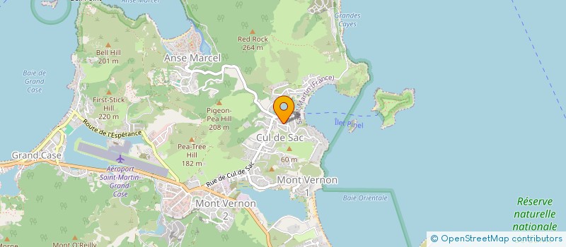 localisation de l'entreprise F.COM...  SAINT MARTIN