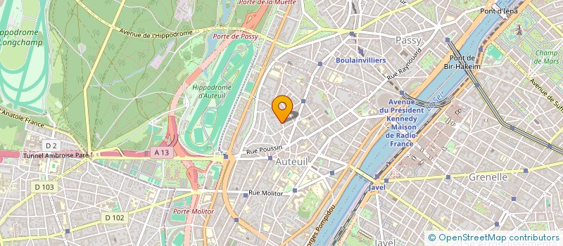 localisation de l'entreprise F CONSEIL  PARIS