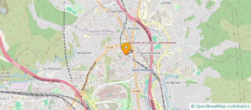 localisation de l'entreprise F. CONSEILS à MARSEILLE