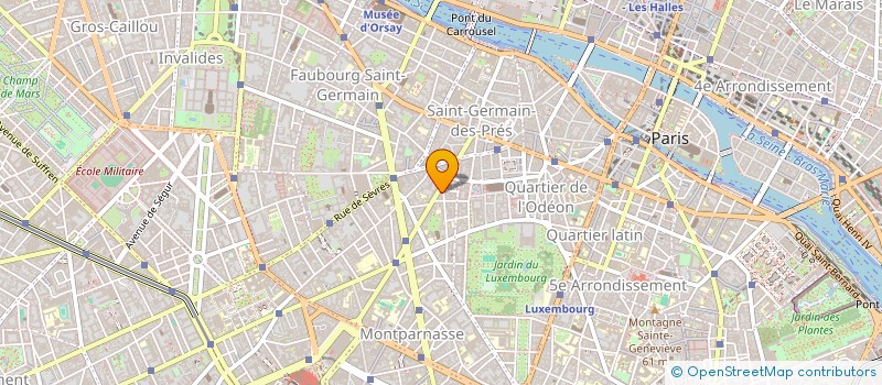 localisation de l'entreprise F CUBE  PARIS