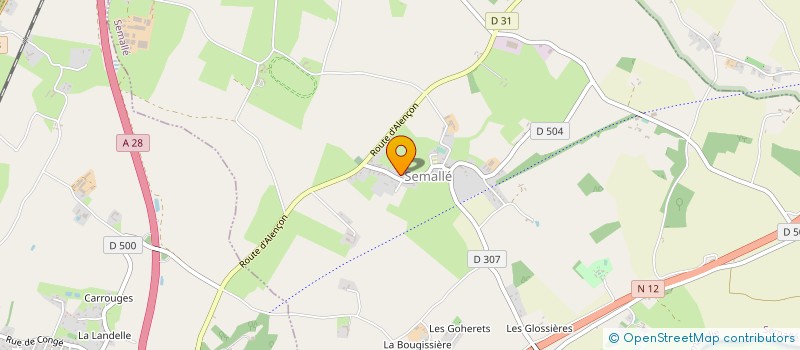 localisation de l'entreprise F.D à VALFRAMBERT