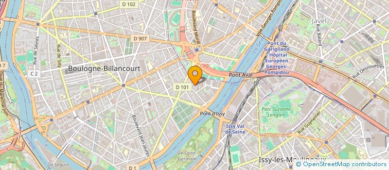 localisation de l'entreprise F.D.C. à BOULOGNE-BILLANCOURT
