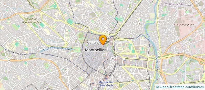 localisation de l'entreprise F.D.C.B. à MONTPELLIER