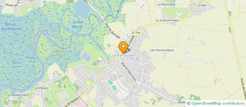 localisation de l'entreprise F.D CONSTRUCTION  LE FENOUILLER