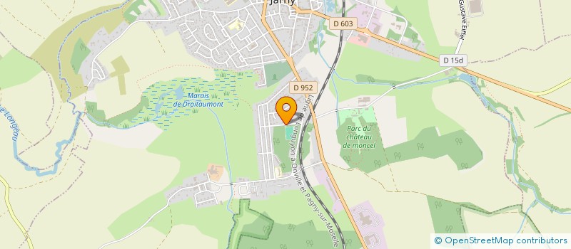 localisation de l'entreprise F.D. CONTROLES à JARNY