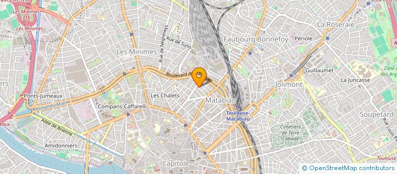 localisation de l'entreprise F.D.D à TOULOUSE