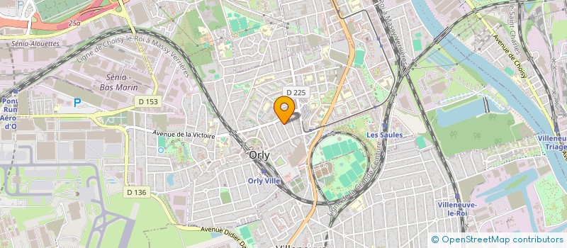 localisation de l'entreprise F.D.D.A  ORLY