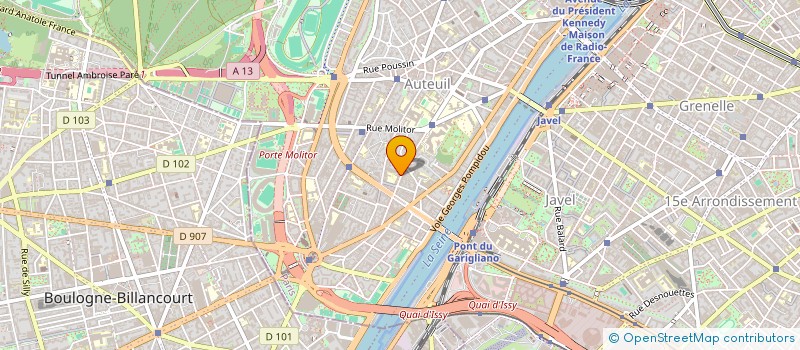 localisation de l'entreprise F & D FRANCE  PARIS