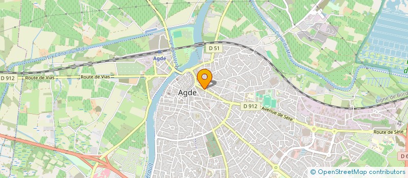 localisation de l'entreprise F D G à AGDE