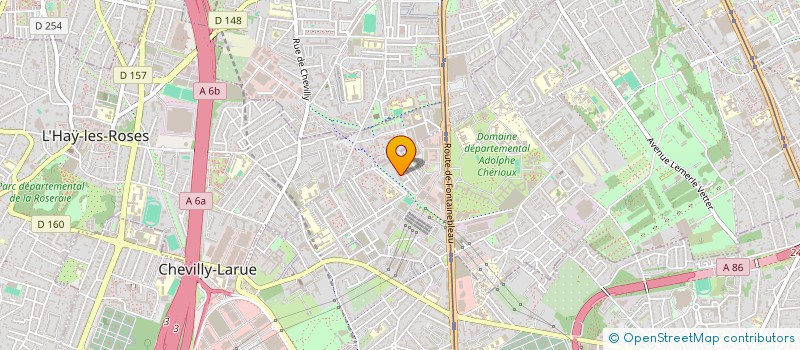 localisation de l'entreprise F.D.H RENOVATION  CHEVILLY-LARUE