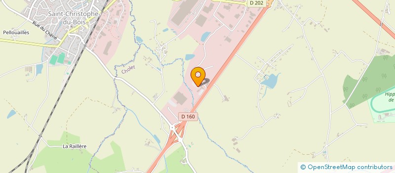 localisation de l'entreprise F.D.I MATELEC à CHOLET
