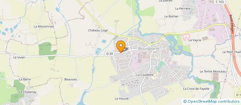 localisation de l'entreprise F.D.I.S  BOURGBARRE