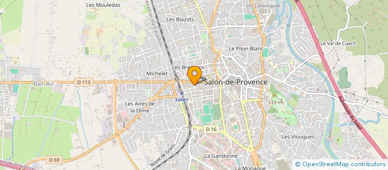 localisation de l'entreprise F.D.M.C. à SALON-DE-PROVENCE