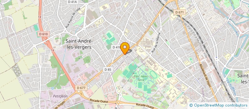 localisation de l'entreprise F.D.M. IMMO  SAINT-ANDRE-LES-VERGERS