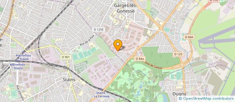 localisation de l'entreprise F.D.O.  GARGES-LES-GONESSE