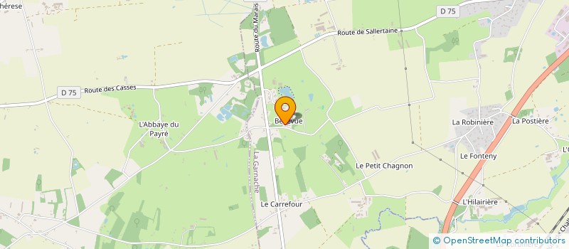 localisation de l'entreprise F.D PETIT FINANCES  LA GARNACHE