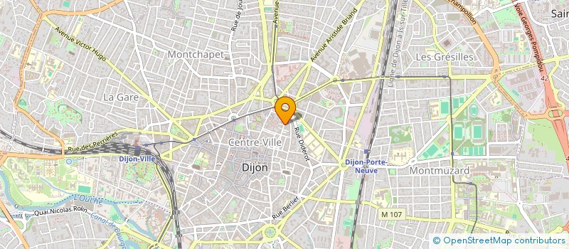 localisation de l'entreprise F.D.R CONSTRUCTION à DIJON